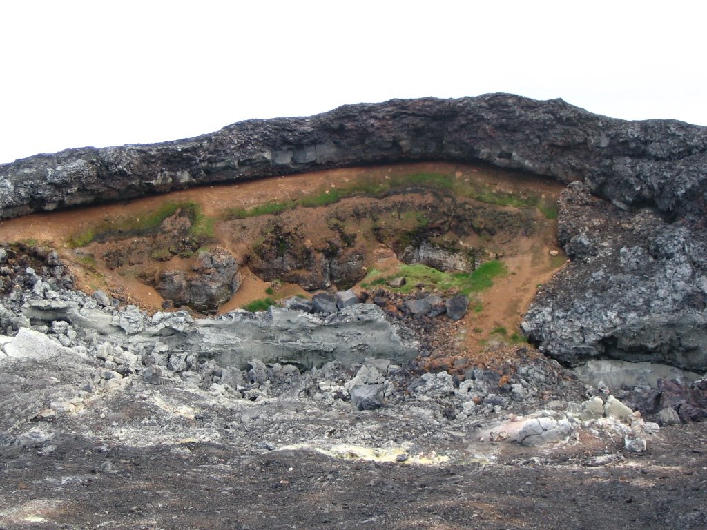 1979-84 flows over older sediment, Krafla by ajz20