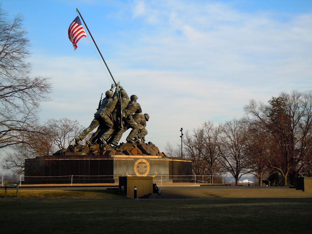 Iwo Jima Memorial by Tim Jansa