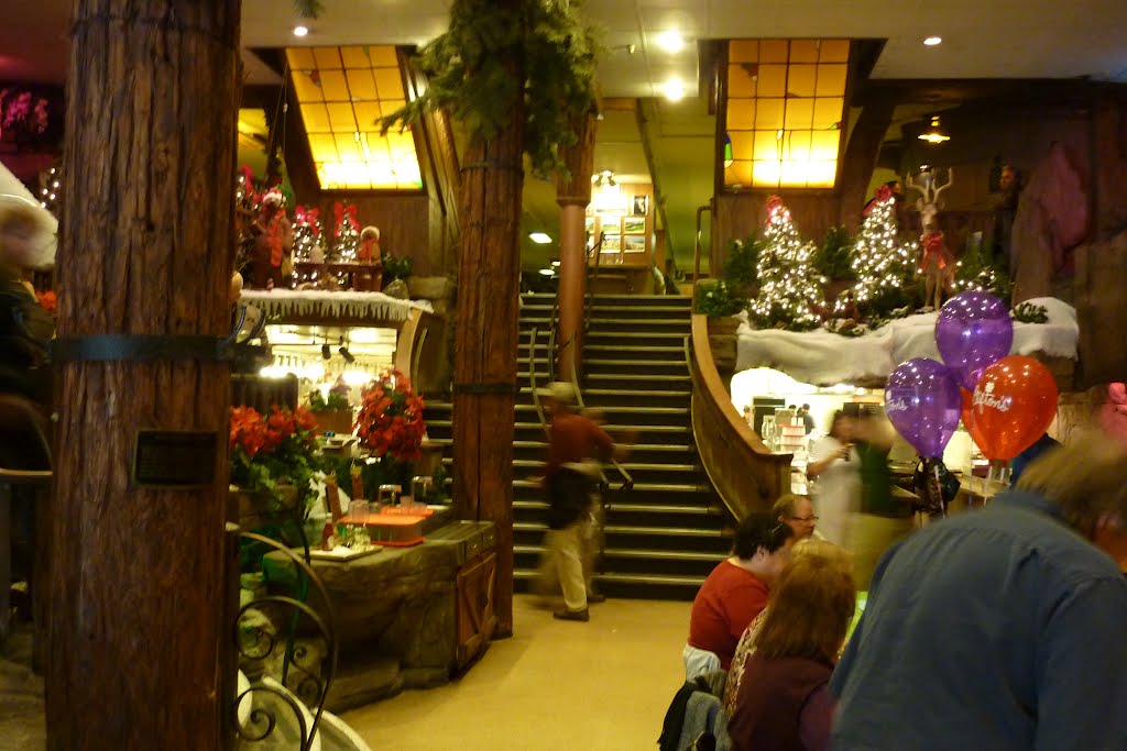 Los Angeles, CA: Clifton's Brookside Cafeteria, 2009 by tceng