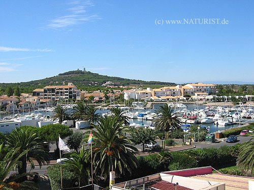 Cap d'Agde: View from Port Nature to Port Ambonne by alex-fischer