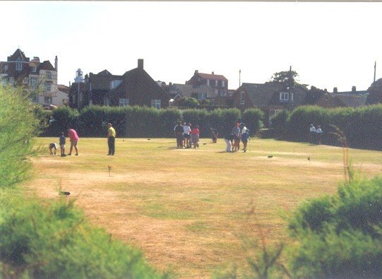 A PUTTING GREEN by CLIVE BAILEY