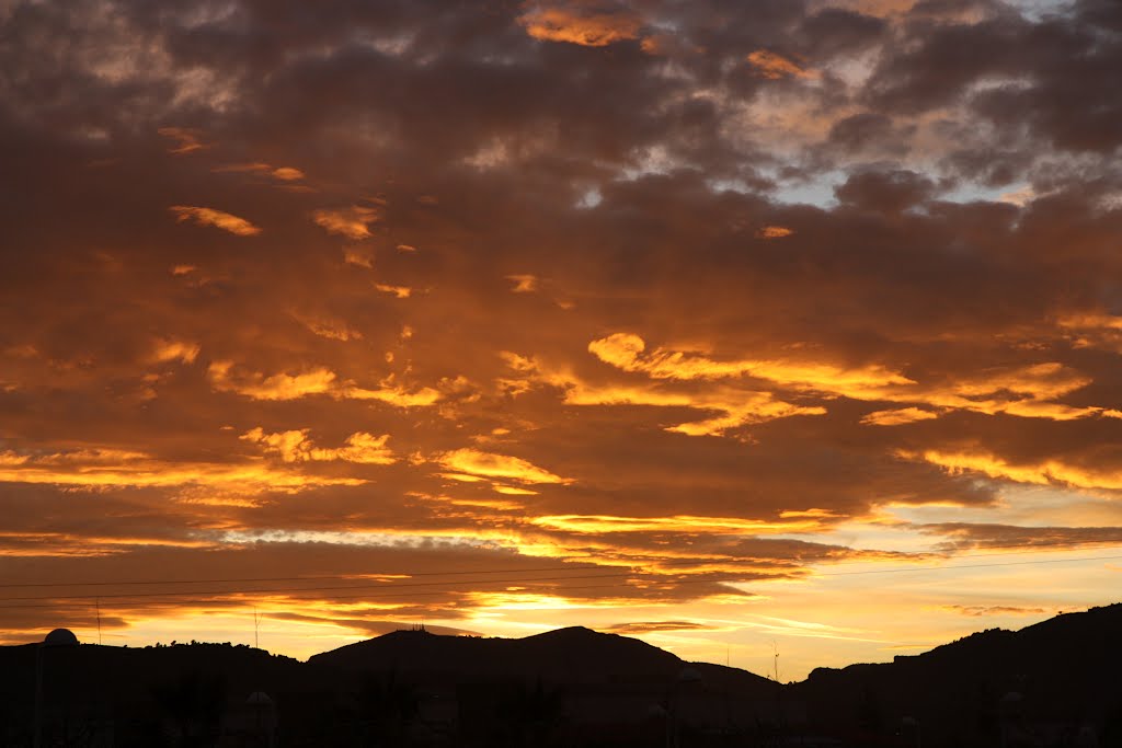 Unedited winter sunset, Spain. by flyingdutchman