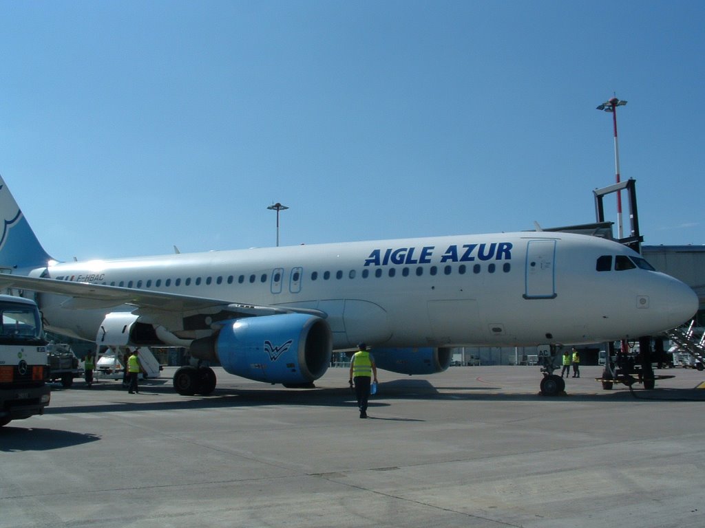 Aigle Azur Basel Airport Switzerland by orgulho_sportinguist…