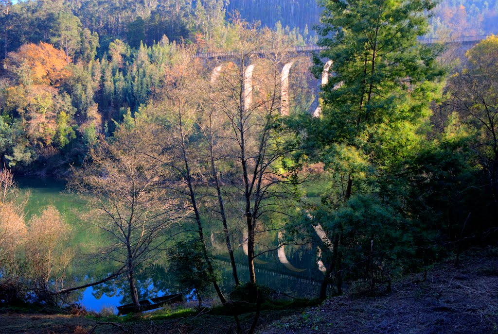 Ponte de Pôço de S.Tiago, Pessegueiro do Vouga by a luis torres