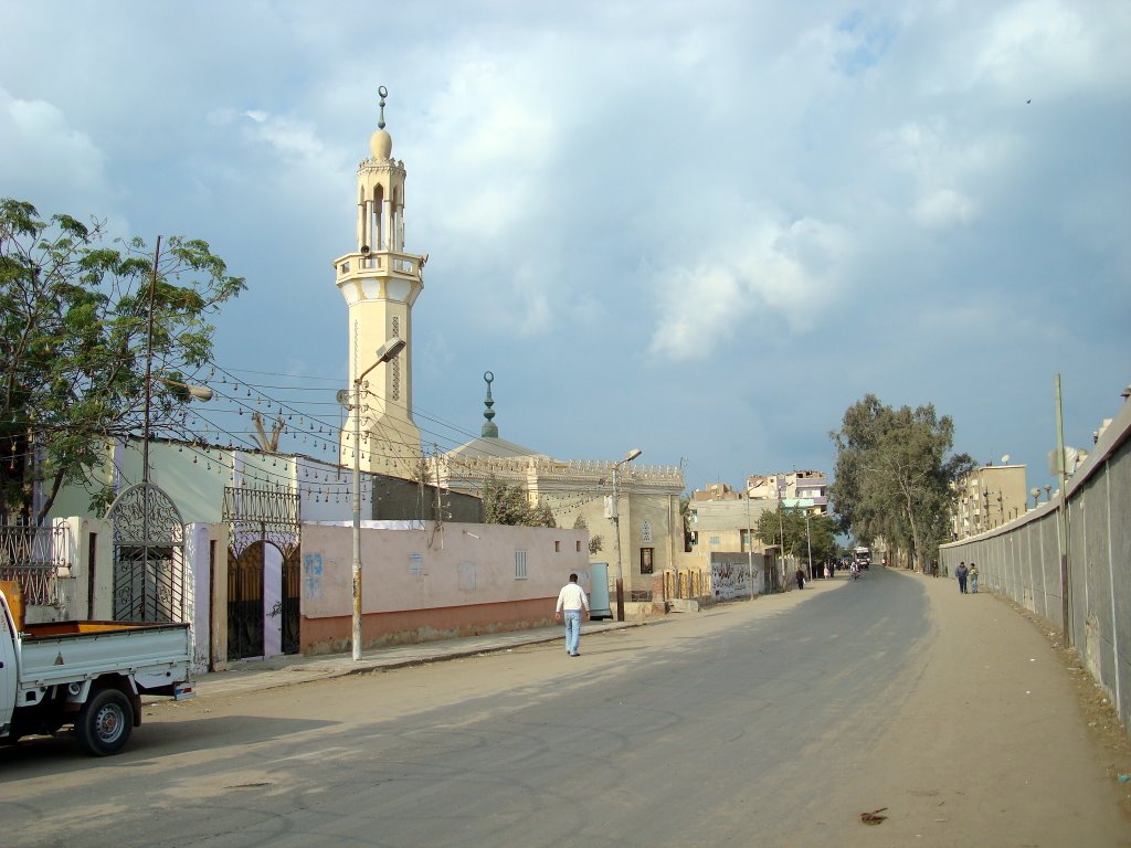 Suarez street, view to the east, Abu Kebir, Sharkia by Alaeddin Faruki