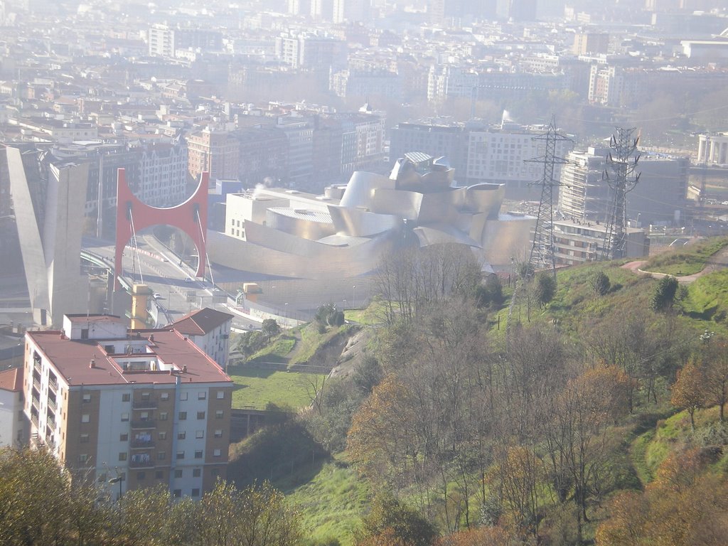 El museo desde la via vieja de Lezama by BUJI