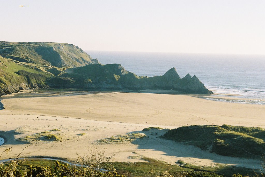 Three Cliffs Bay from Notthill No.2 by Geoff Francis