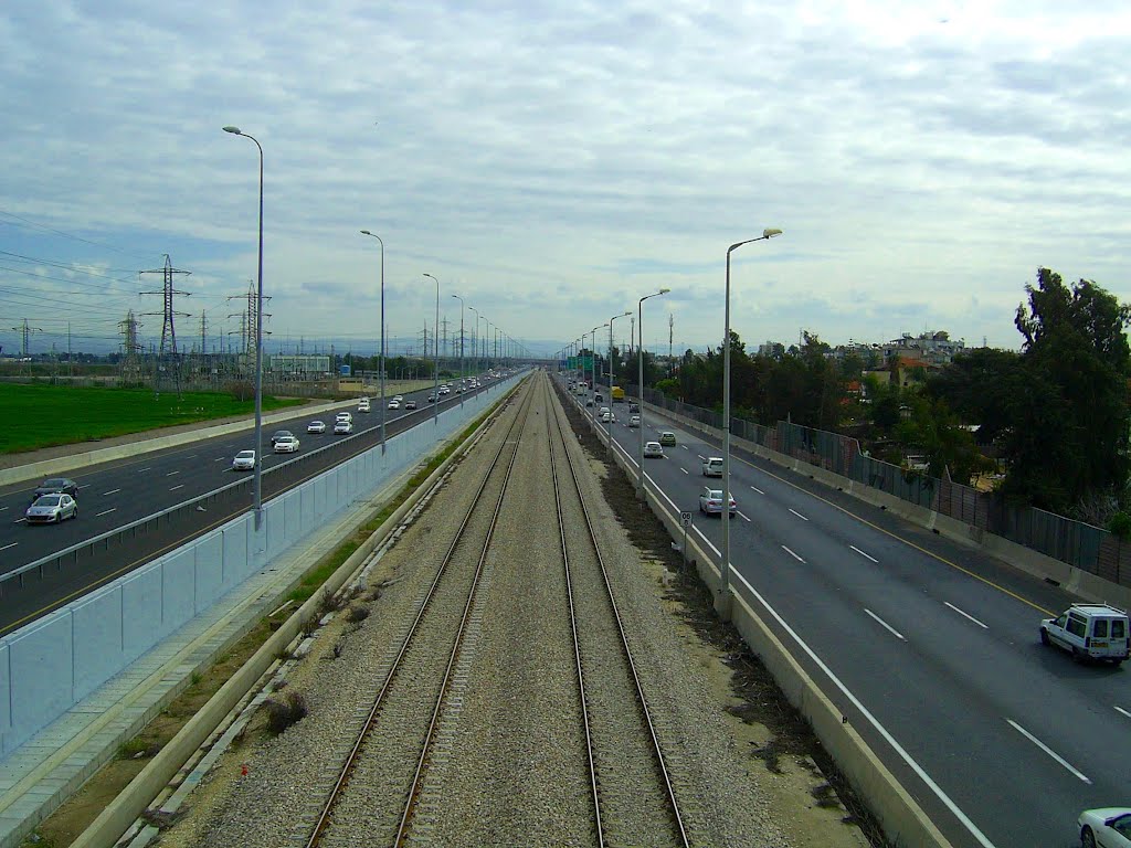 Highway #1 - road to Jerusalem by DiAr