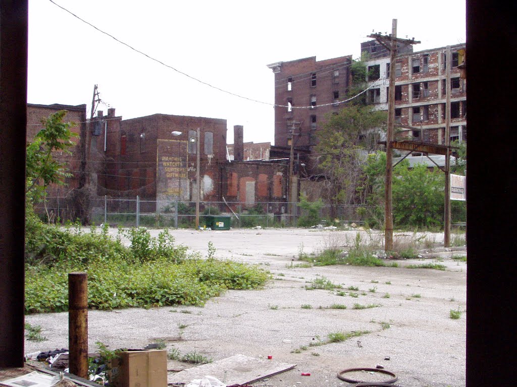 Back Alley Downtown East St. Louis by leepacoindustries