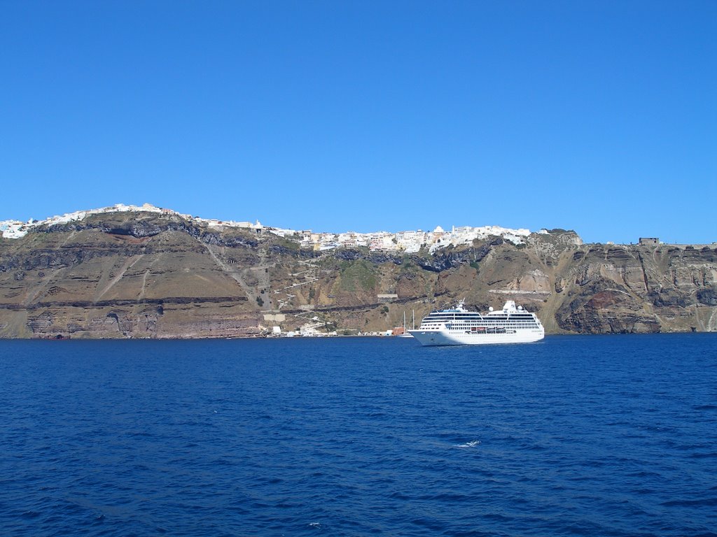 Mitropoleos, Thira 847 00, Greece by Svetlana Orlova