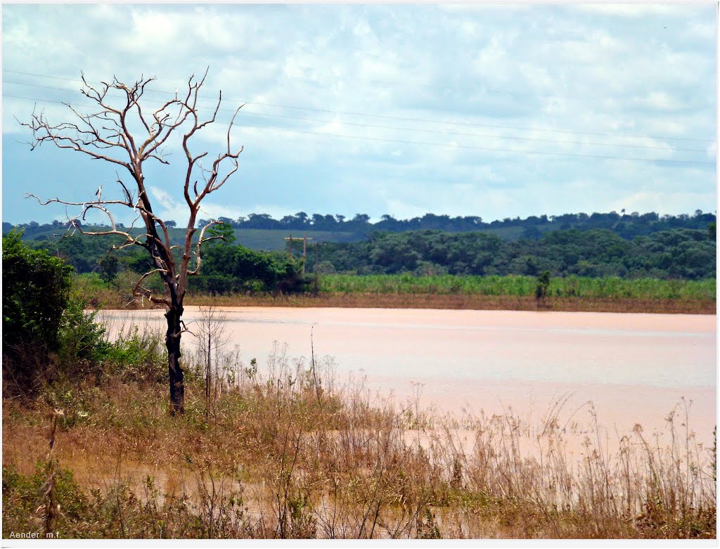 Logoa formada pela cheia do velho Chico, Iguatama/MG by (º_º)-Aender (Arcos-mg)