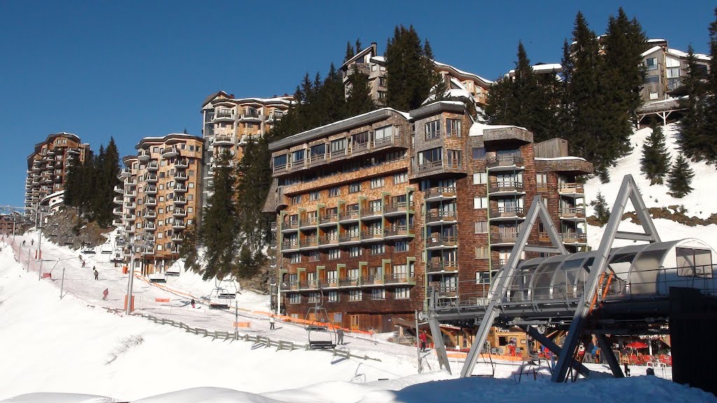 France: Avoriaz - Départ du télésiege by chatons76