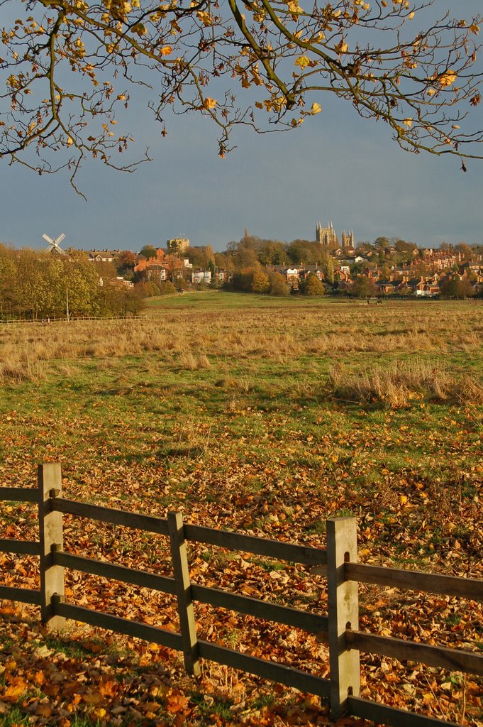 Lincoln Cathedral from West Common by johnloguk