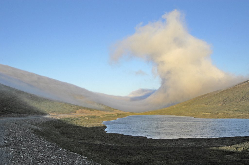 A Funny Cloud, Finnmark, Nordkinn Norge, july 2007 by Risto Varhe