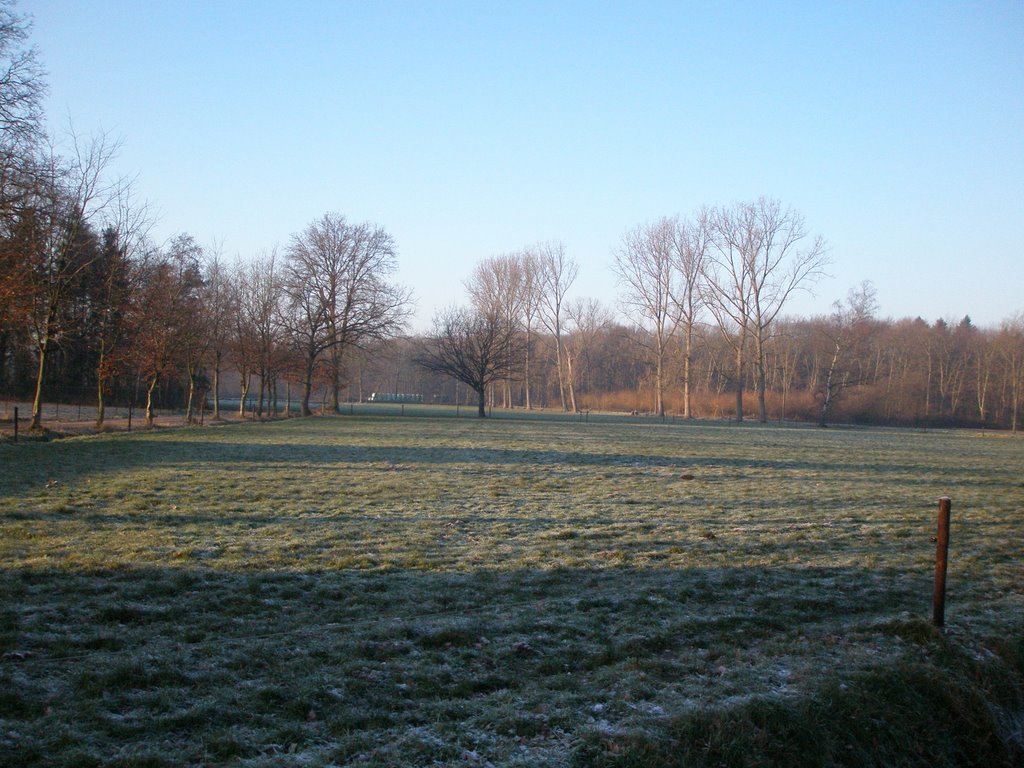 Wechelderzande, winters landschap by Jan de Swart