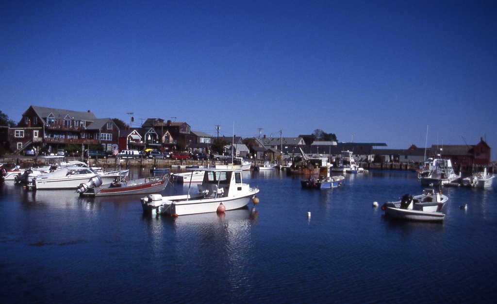 Harbor of Rockport,Massachusetts by Klaus Kobold