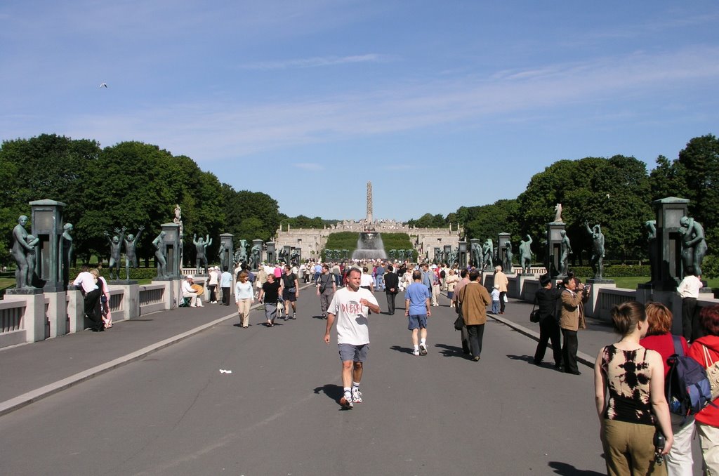 Vigeland's Park by mateuszpigon