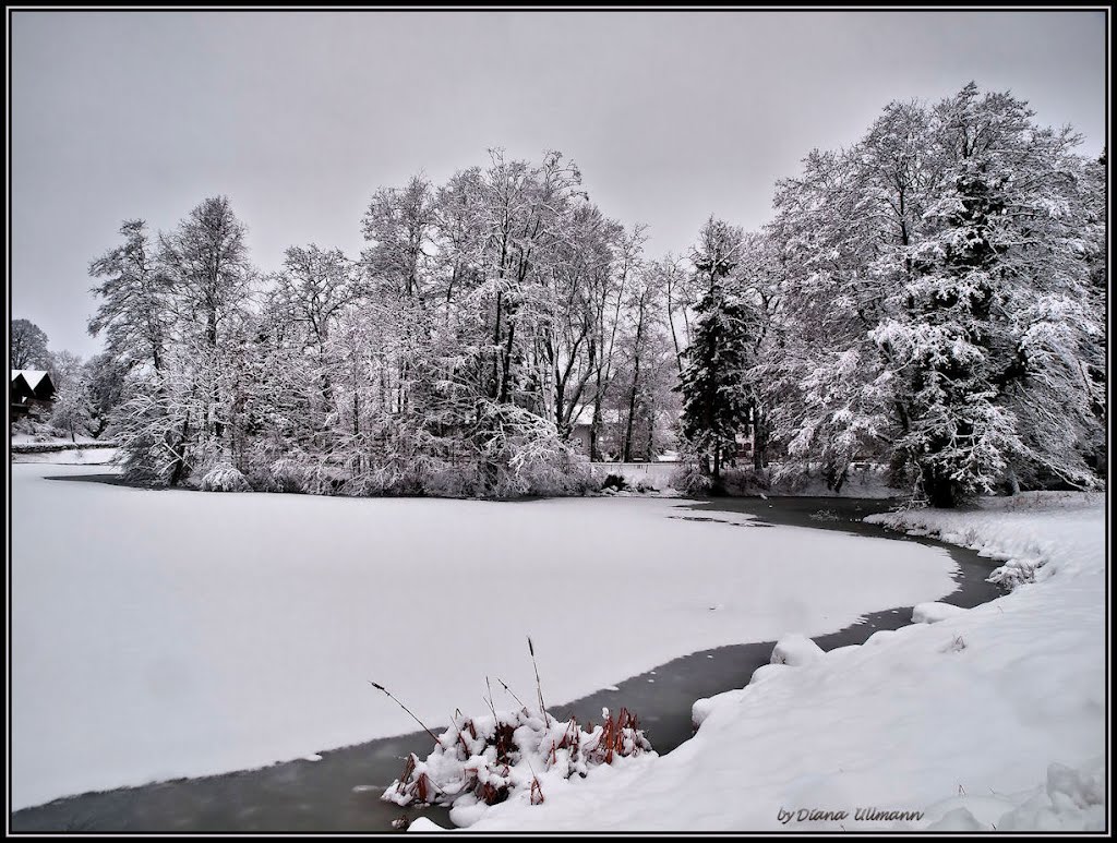 Winter in Beuerberg by Diana Ullmann