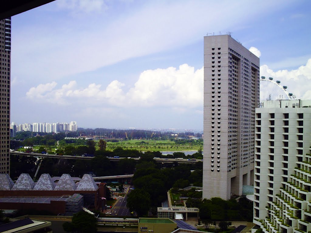 Balcony view of millenia tower by Manup