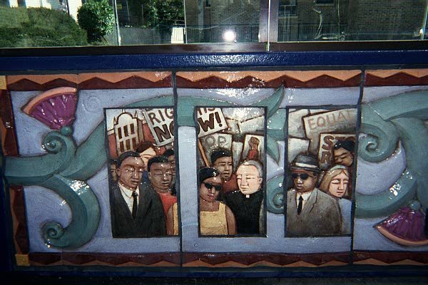 Bus shelter at 2300 E. Yesler Way by BlinkingCharlie