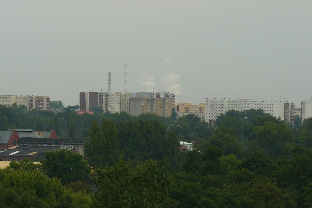 Sosnowiec, widok z ul Będzińskiej w stronę "Sielca" by d.przemyski