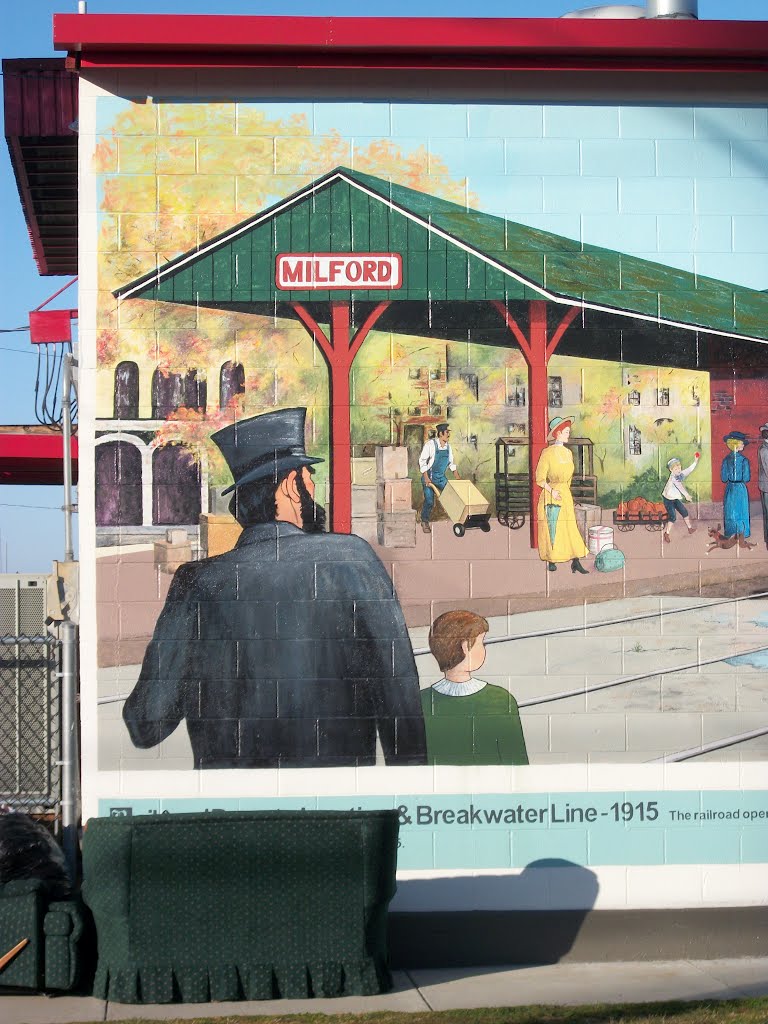 Milford Murals, Milford, DE by Dave Tabler