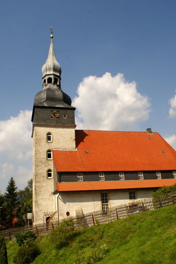 Ev. Paul-Gerhardt-Kirche Lautenthal (Harz) by Atheistin