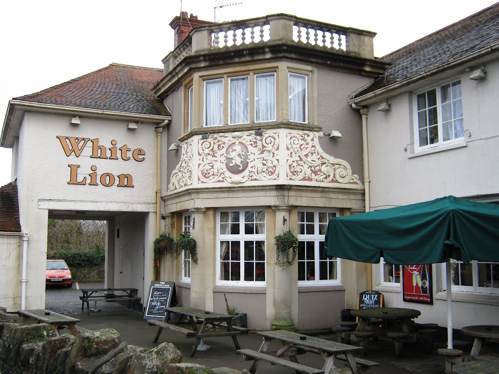 The White Lion, Frenchay Common. by Bob&Anne Powell