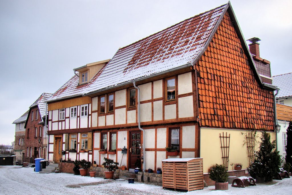 Fachwerk in Quedlinburg by HarryAusdemharz