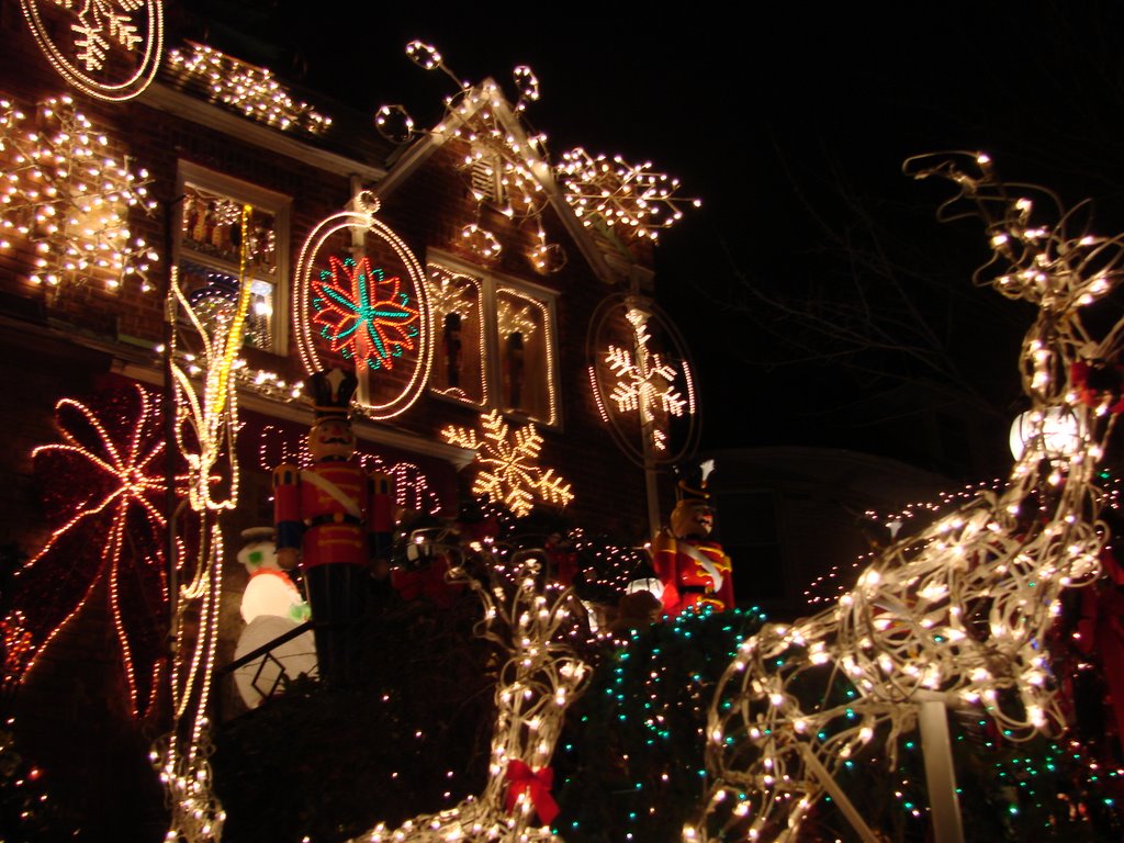 Christmas lights Dyker Heights Brooklyn by PierrefromBayRidge