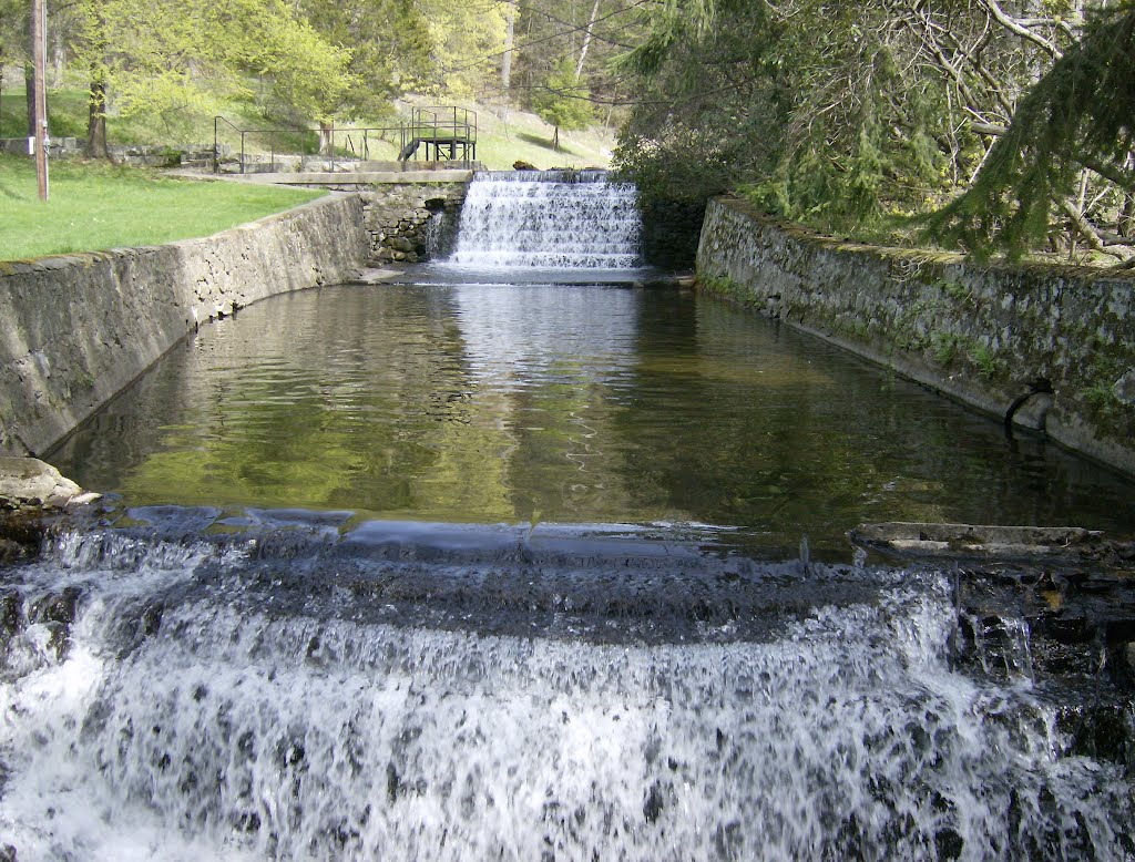 Philipse Brook waterfalls by Hudson Valley Explorer