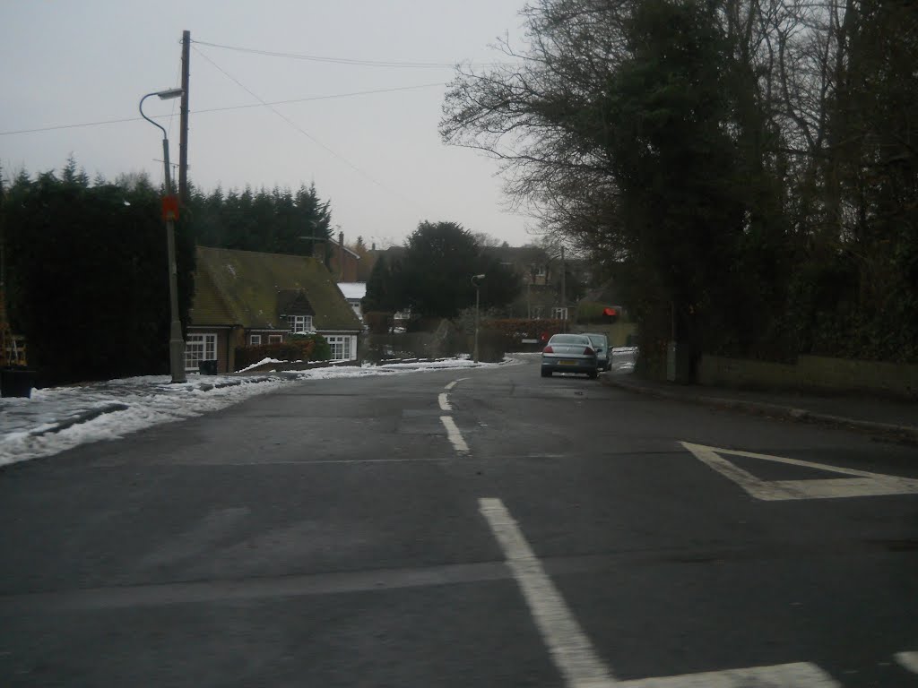 The road of Oast House Lane by Robert'sGoogleEarthPictures