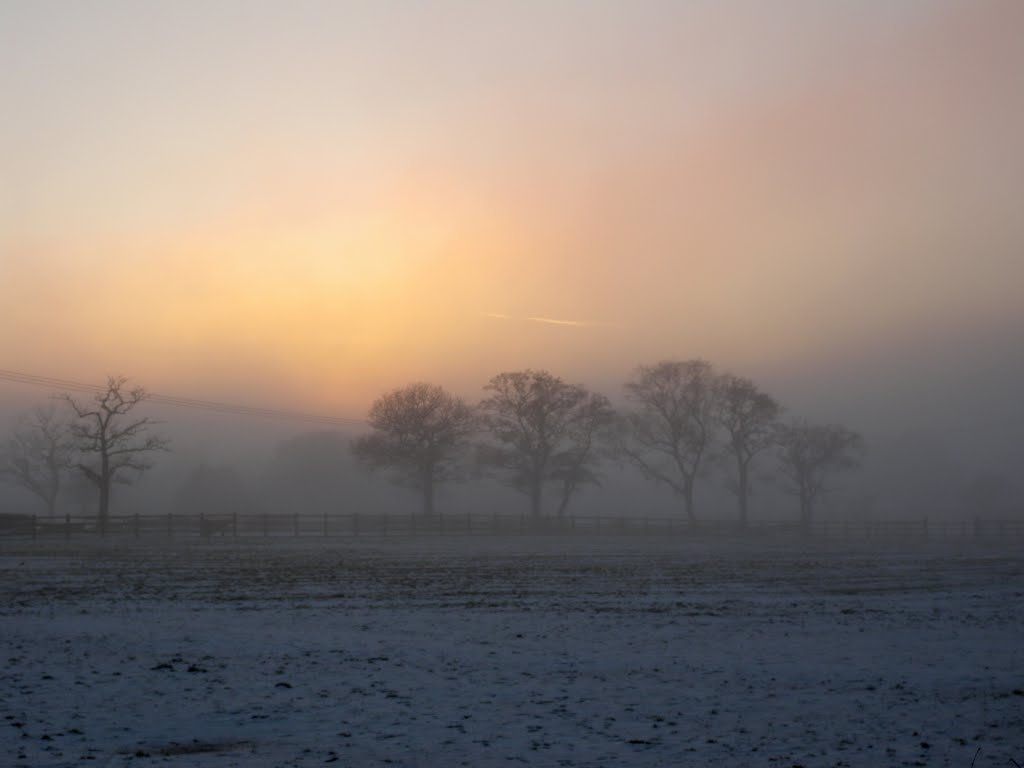 Winter Sunset by Bob McCraight