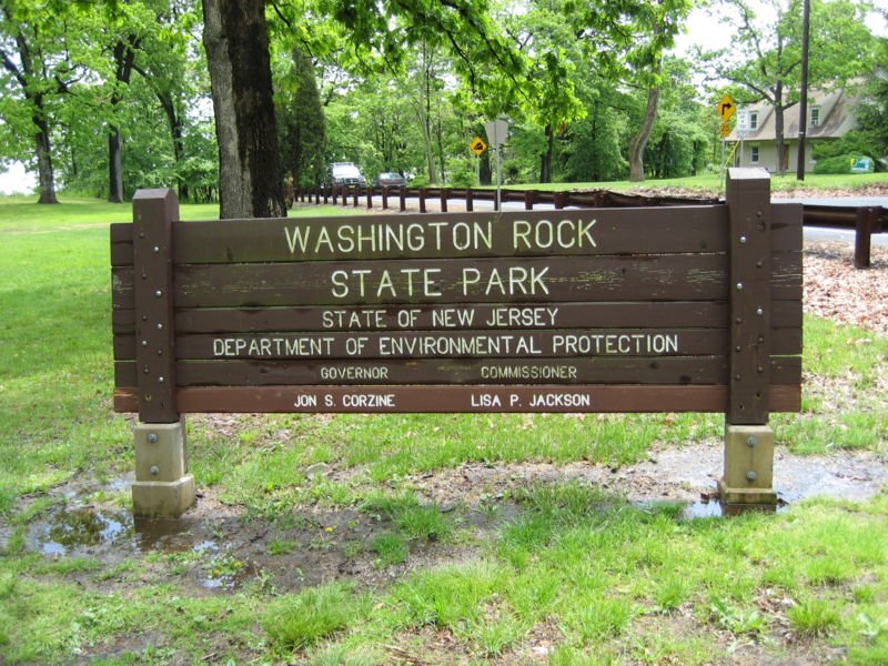 Washington Rock SP Sign by Kyle Stephen Smith