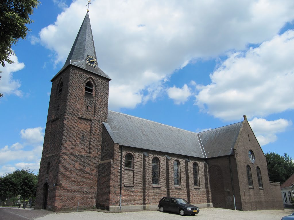 Sint Hubertus en Barbarakerk (Saint Hubert and Barbara's church) by Willem Nabuurs