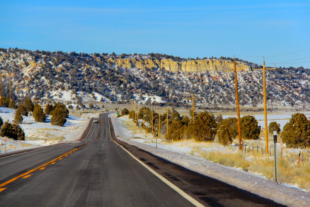 Driving into Bryce Canyon National Park, Utah by MICHAEL  JIROCH  &  www.michaeljiroch.com