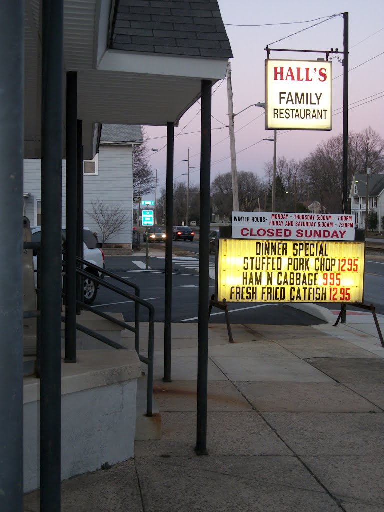 Hall's Restaurant, Wyoming, DE by Dave Tabler