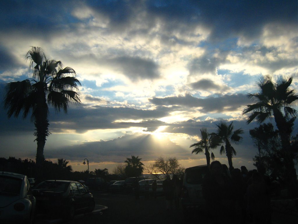 Haifa sunset by CarmelH