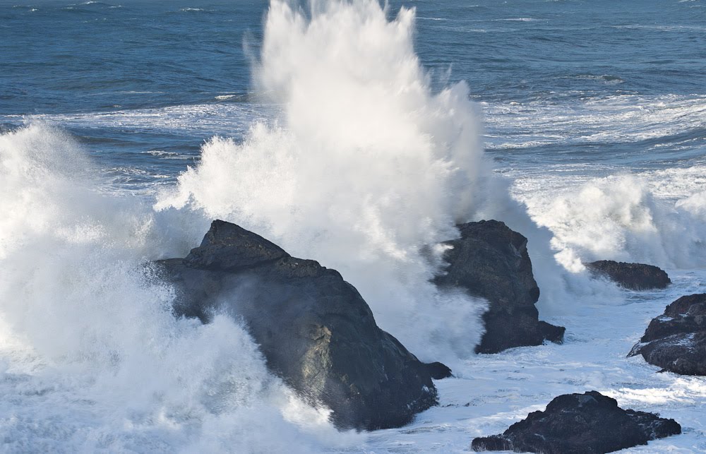 Patrick's Point Crashing Surf by Greg Nyquist