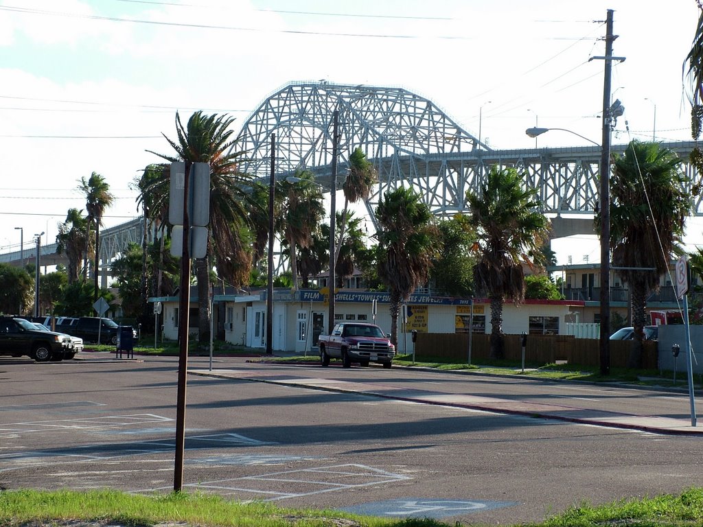 Harbour Bridge, Corpus Christi by Raymond J Brotherton