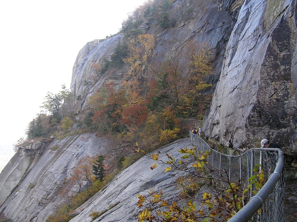 Trail at Chimney Rock by Mr. Boe