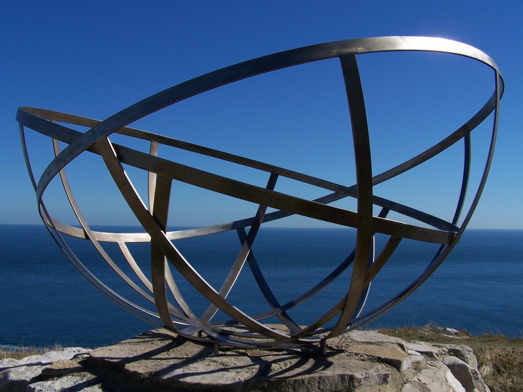 Sculpture Near St Aldhelms Head by Pete Lush