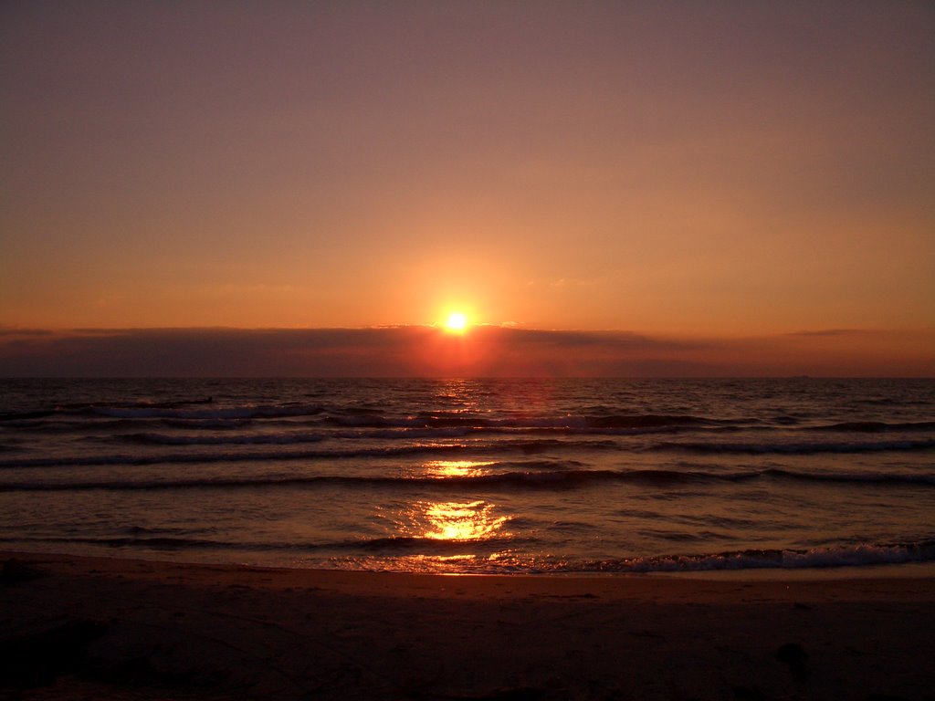 Sunset Ostsee Ahrenshoop by schelle