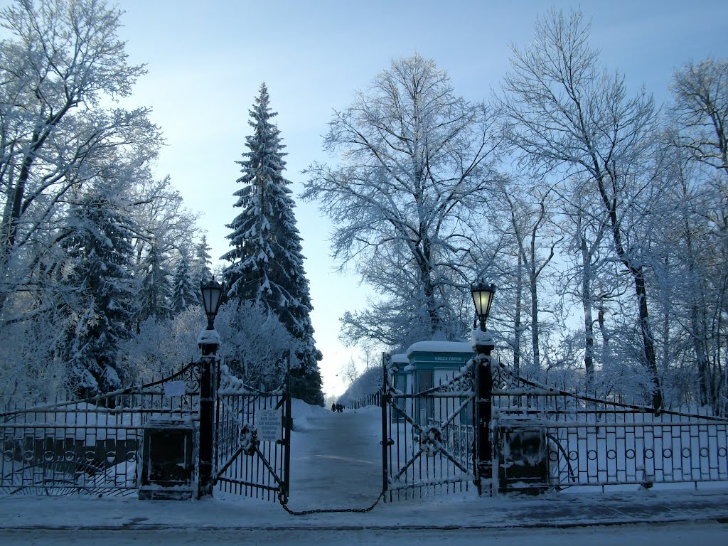 Gates in the park by ramka