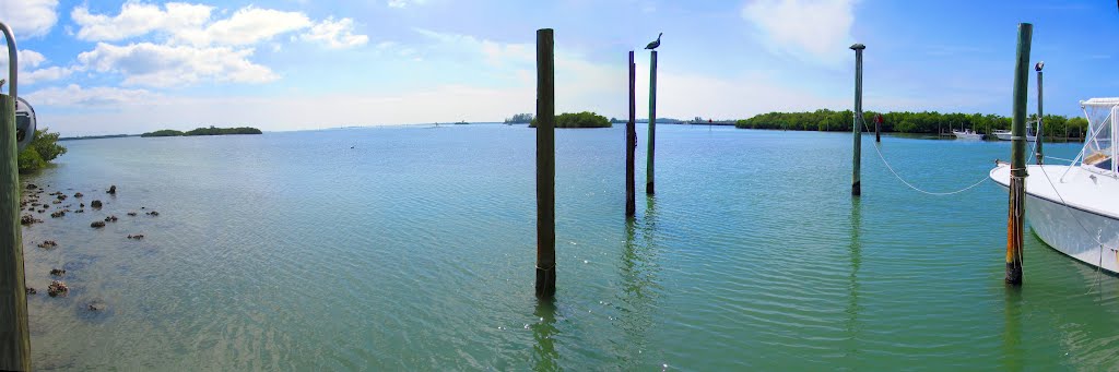 Panoramic of Placida Harbor, Placida, FL by petesphotos