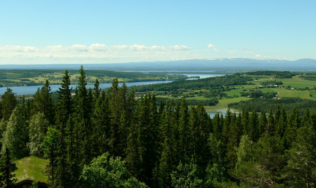 Utsikt fra Frøsøn Utsiktstårn by H.Jelstad