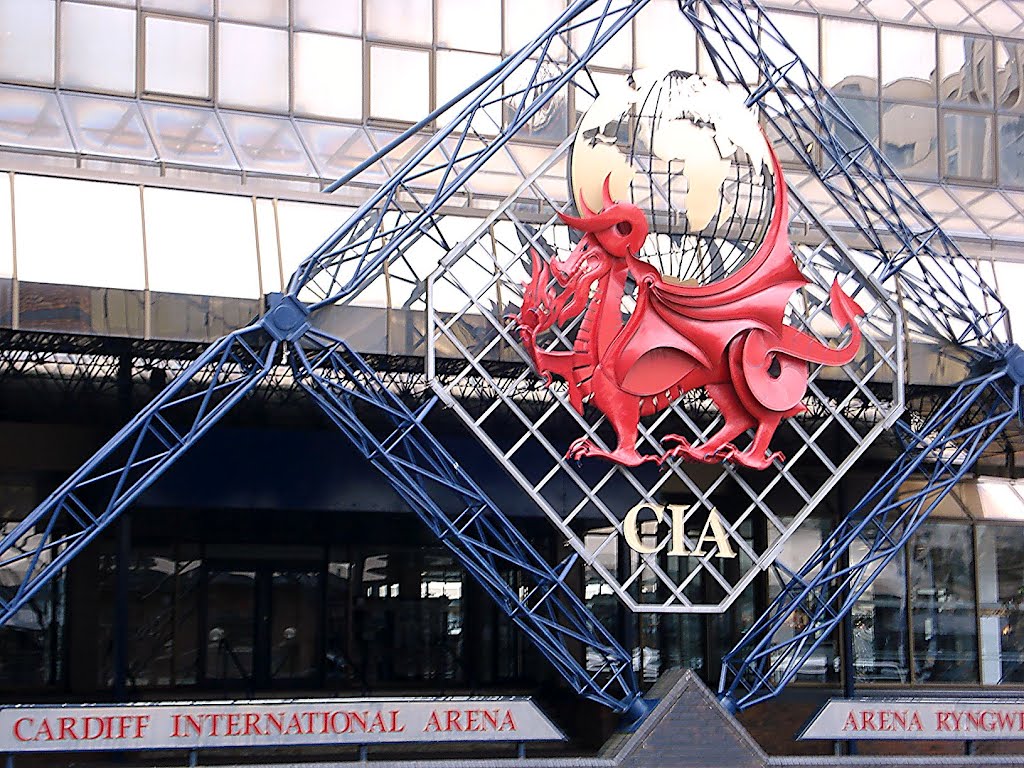 O Dragão Vermelho de Gales, Cardiff International Arena by RNLatvian