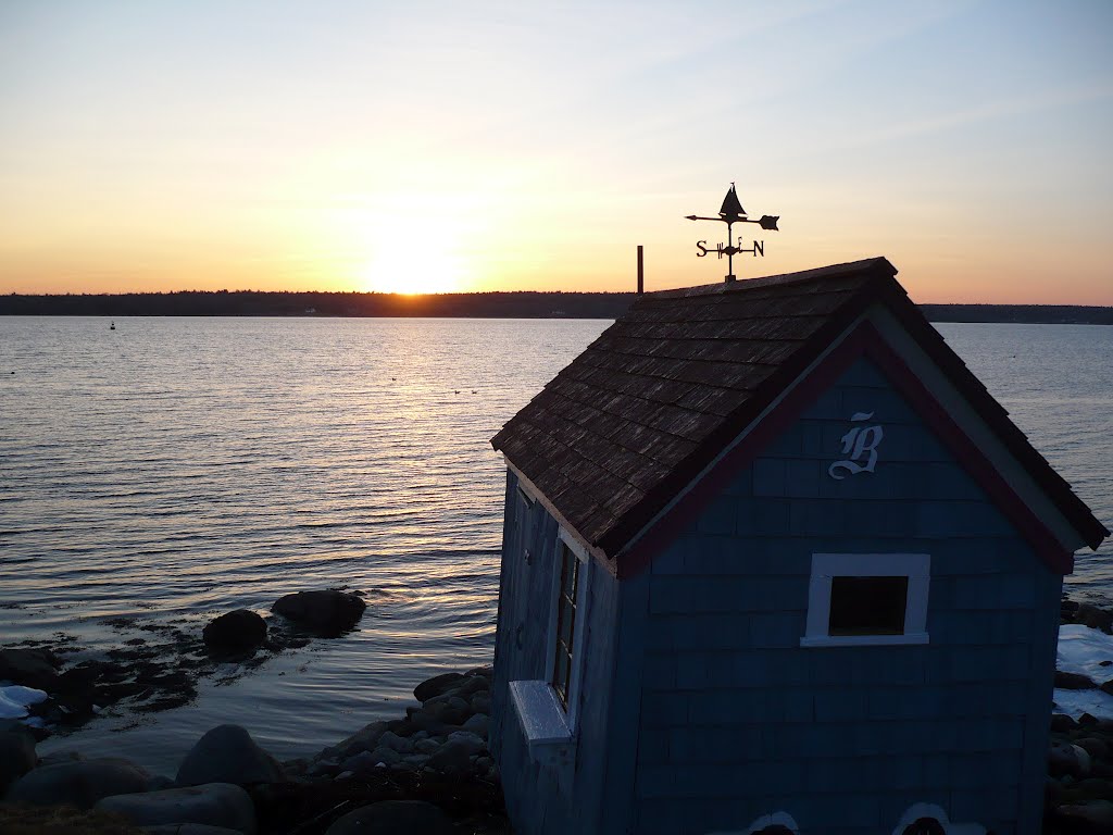 New Life for Old School Outhouse by Carter Boswell