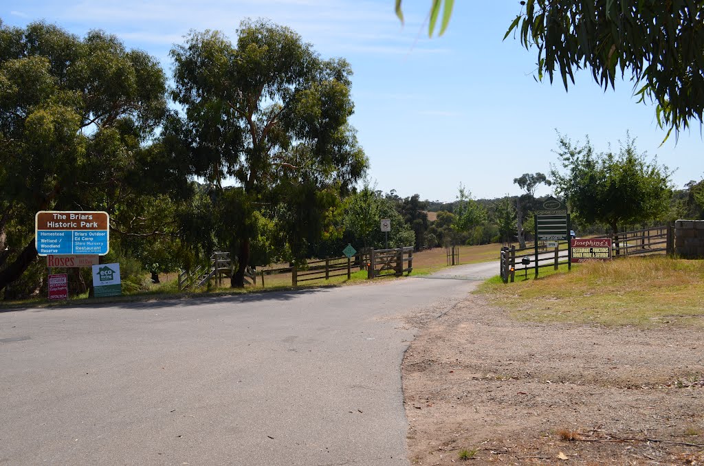 Entrance to Briars Historic Park - Home of the MPAS Observatory by unger61