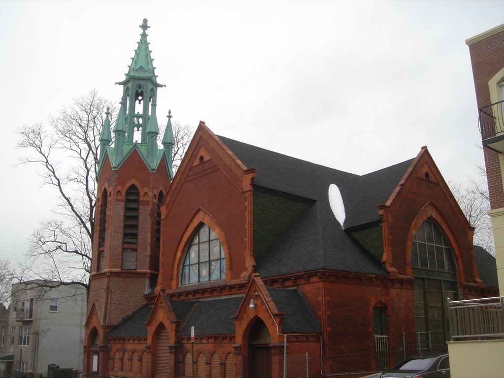 Old church on 12th St between 27th Ave and Astoria Blvd facing southwest by aviator_rob